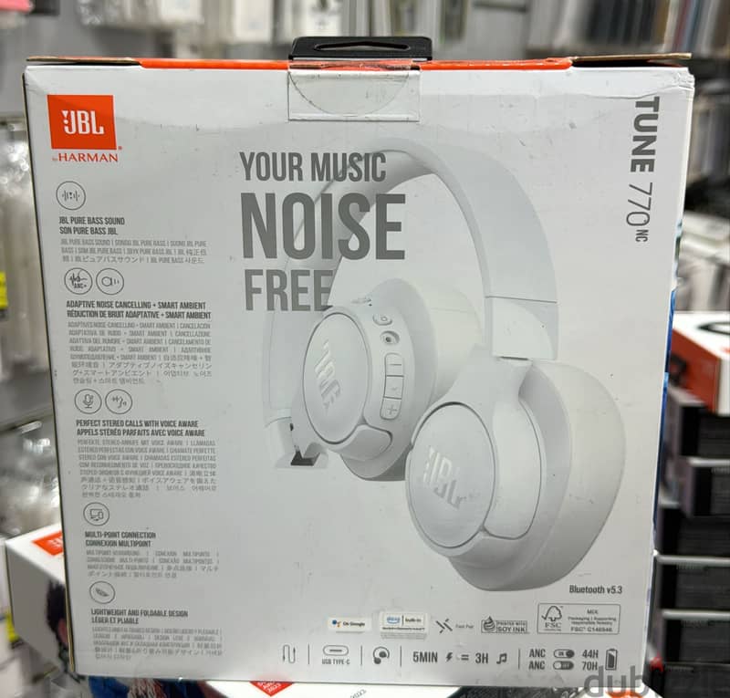 Jbl tune 770nc white 1