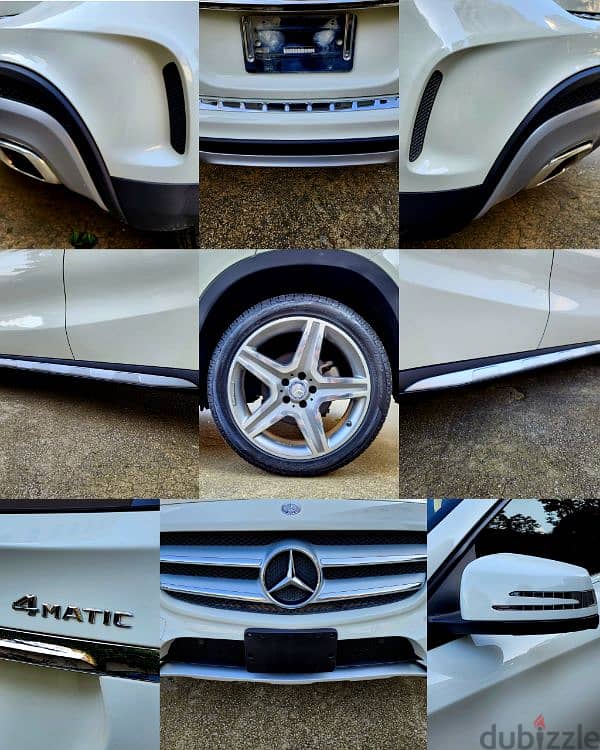 MERCEDES-BENZ GLA 250 4MATIC 2015 AMG full 97000miles اجنبية شبه جديدة 6