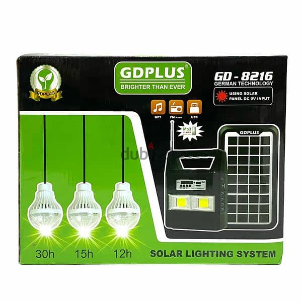 Solar Light System GD-8216 0