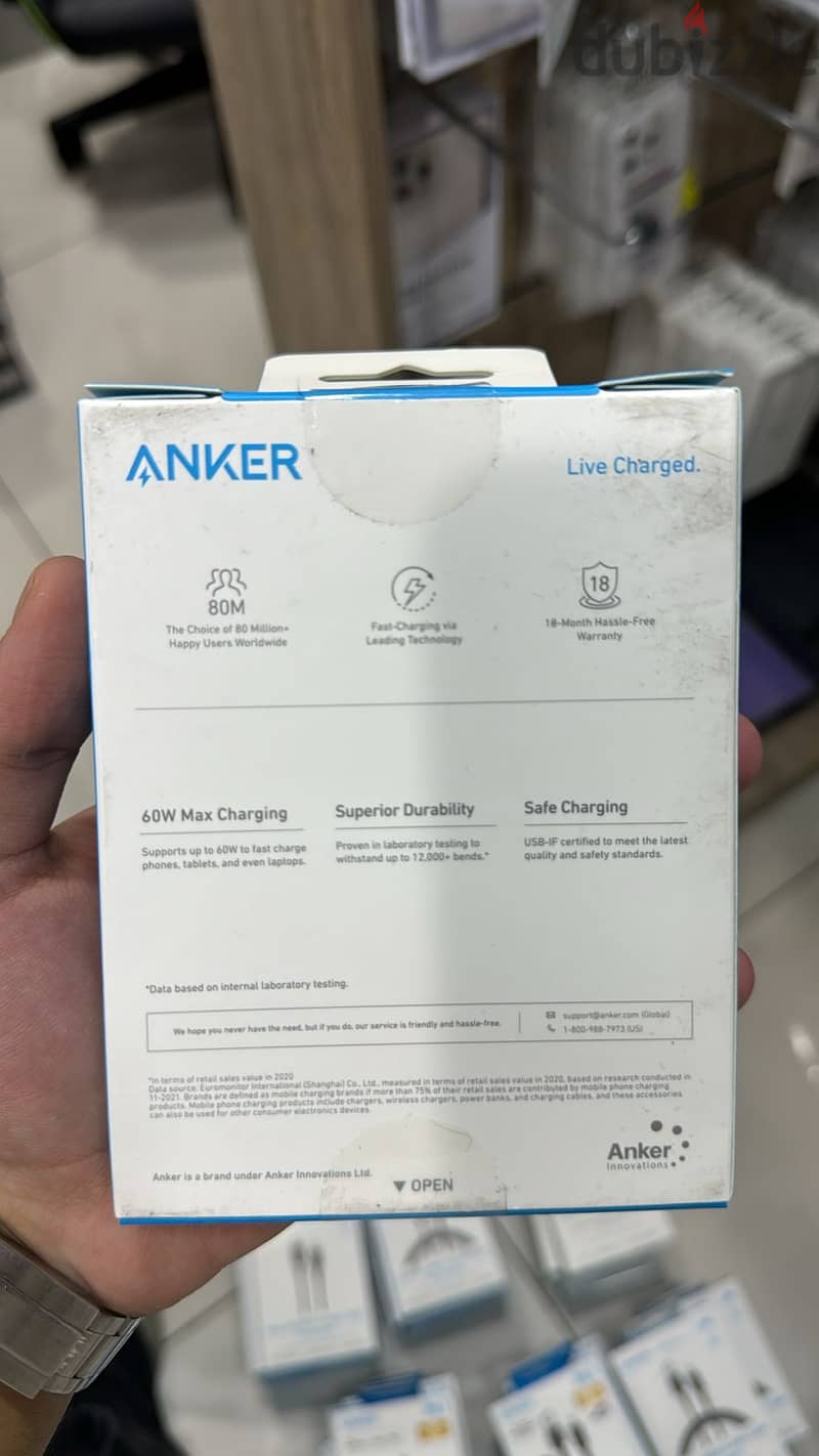 Anker 322 usb-c to usb-c braided cable 6ft exclusive & new price 1