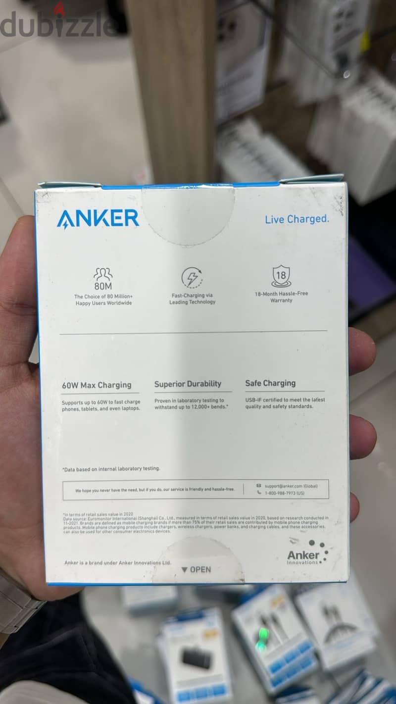 Anker 322 usb-c to usb-c braided 3ft cable amazing & last price 1