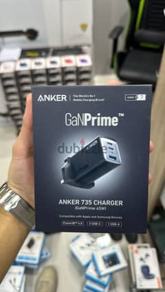 Anker 735 charger (GanPrime 65w) original & last price