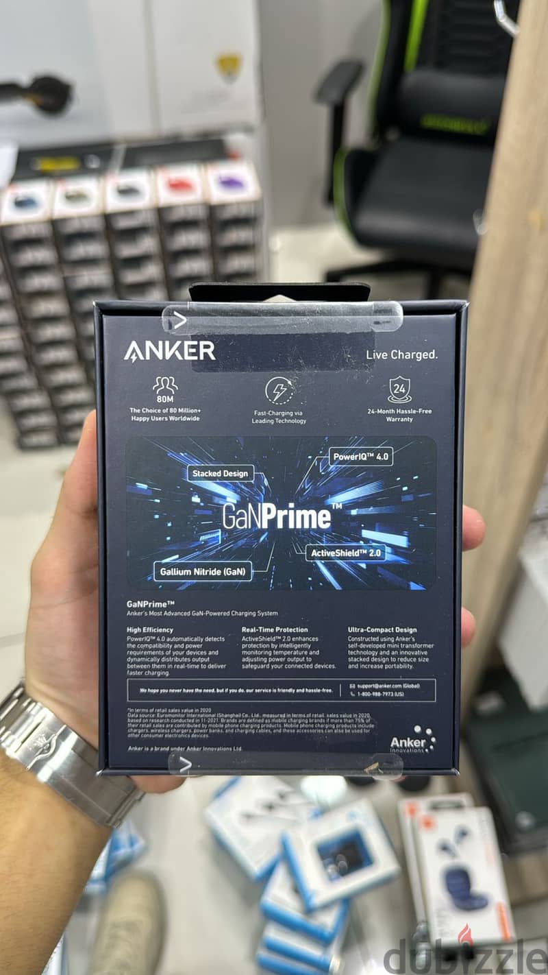 Anker 735 charger (GanPrime 65w) original & last price 1