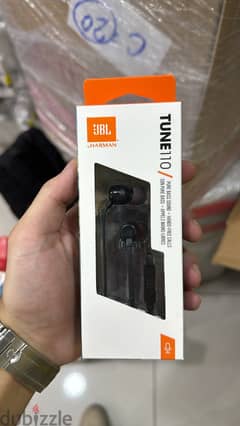 Jbl tune 110 earphones 3.5mm black exclusive & original offer 0