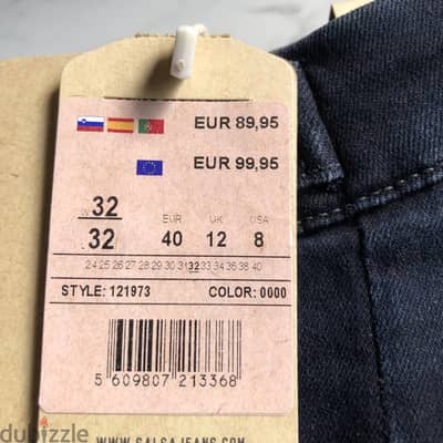 SALSA Jeans Slim Andy W32L32 Blue