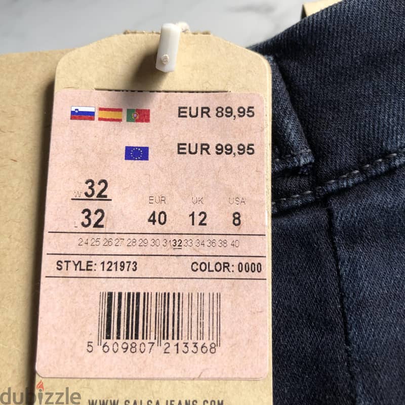 SALSA Jeans Slim Andy W32L32 Blue 10