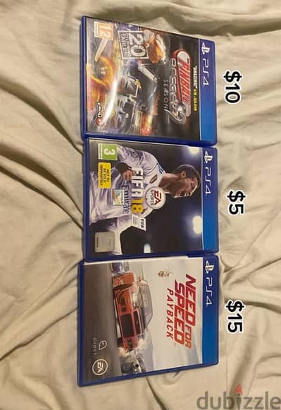 PS4 games for sale (you can buy individually)