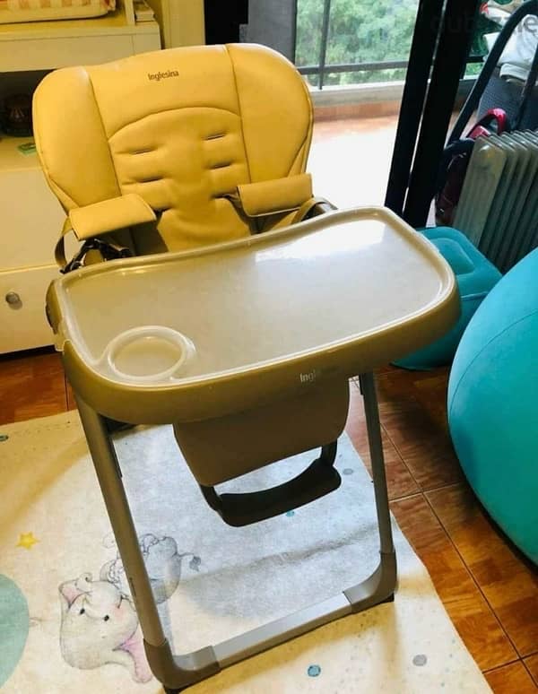 high chair inglezina like new 0