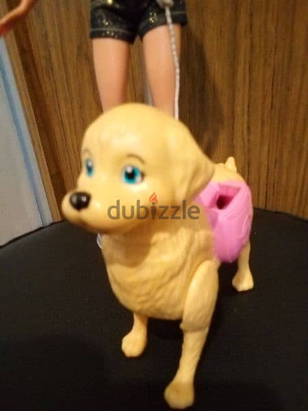 "Barbie SPLISH PUP" as new doll Mattel 2017 flex legs +Dog, both=26$ 1