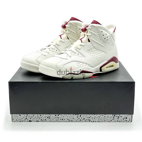 Air Jordan 6 retro maroon OG all - 12 US 0