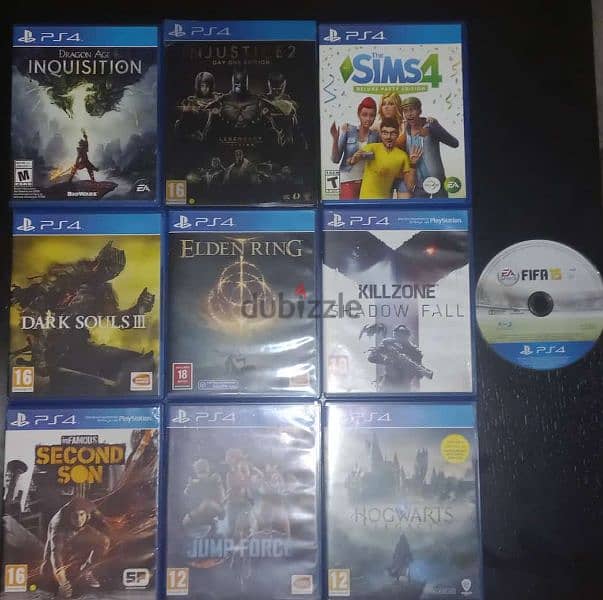 PS4 and 10 Video Games 1