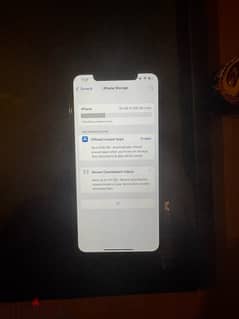 iphone xs max 256gb broken back with box and original charger