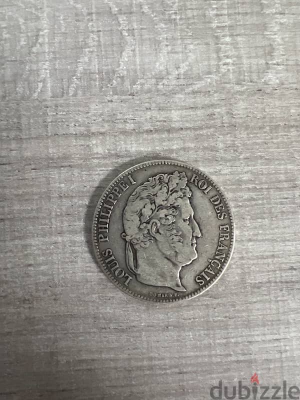 Louis Philippe 1 silver coin 0