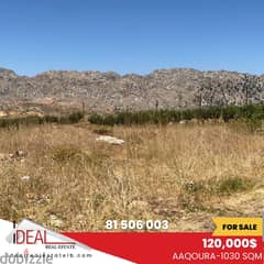 1030 sqm Land for sale in Laqlouq Aaqoura  REF#CD1099 0