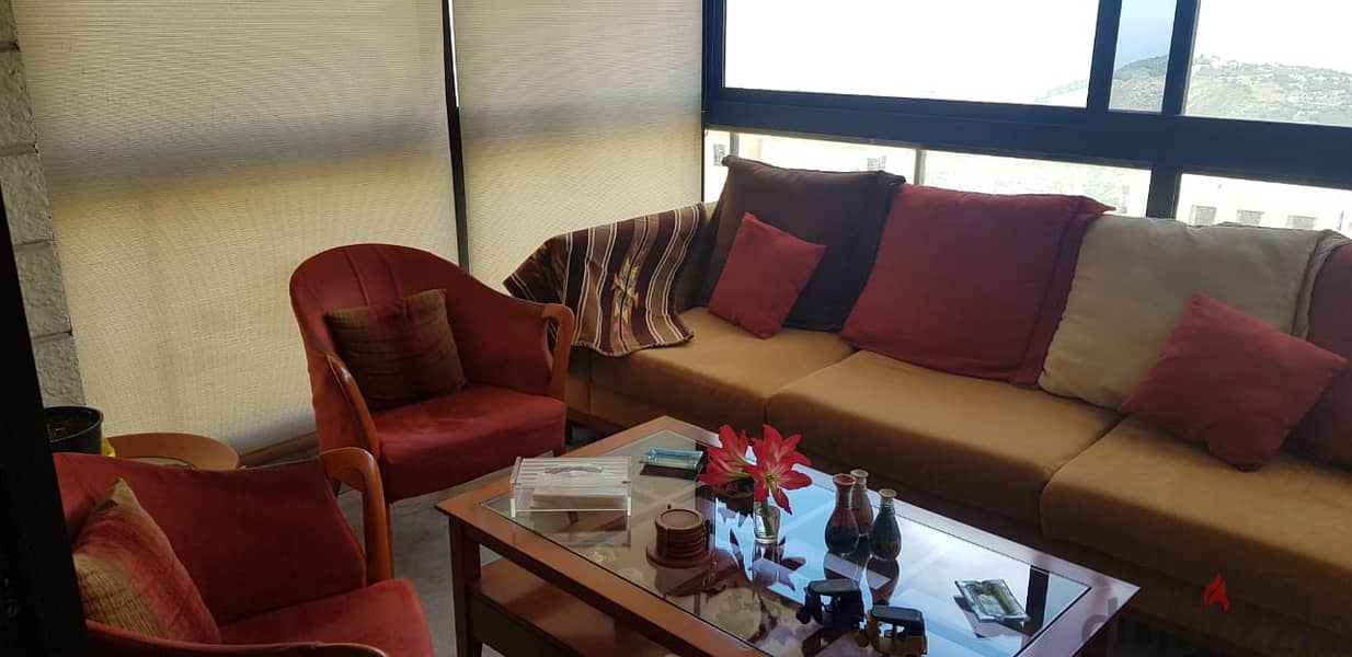 Apartment For Sale In Mazraat Yachouh شقة للبيع في مزرعة يشوع 0