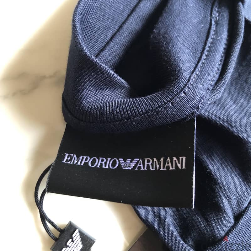 Emporio Armani Dark Blue Tshirt - XL 1