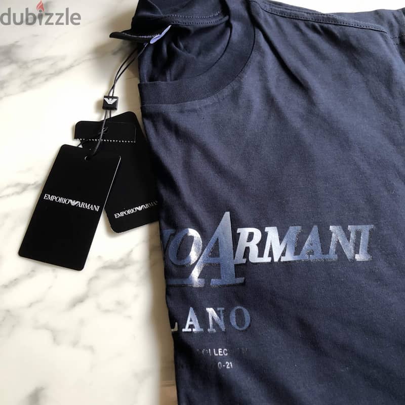 Emporio Armani Dark Blue Tshirt - XL 3