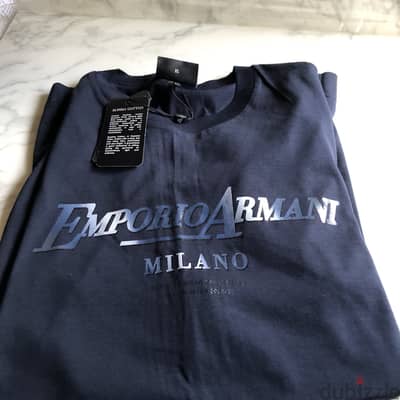 Emporio Armani Dark Blue Tshirt - XL