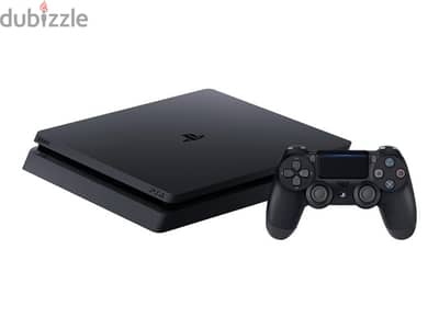 playstation 4 with games and 1 controller