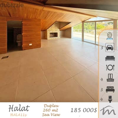 Halat | Building Age 10 | 260m² Duplex | Terraces | 4 Balconies | View