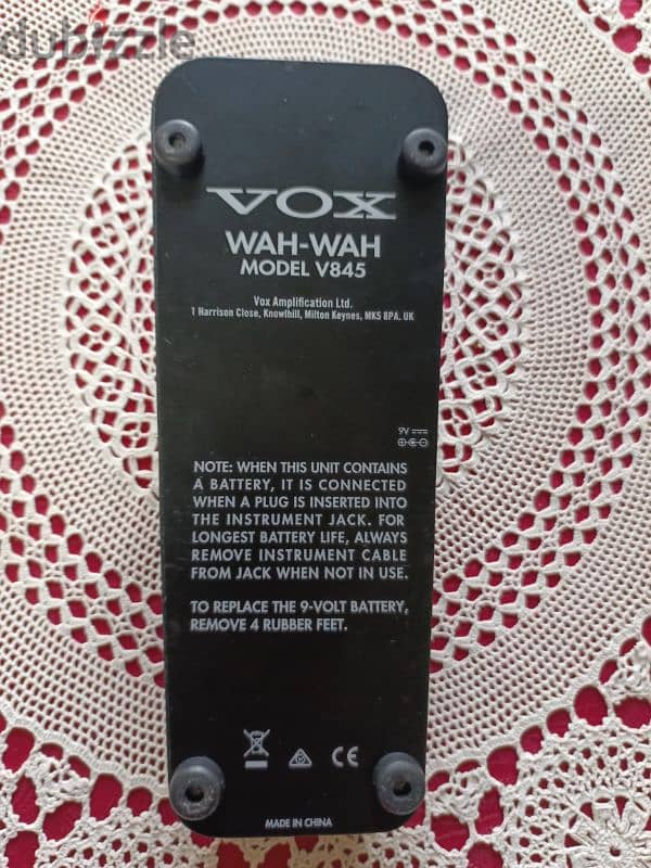 WAH-WAH VOX V845 1