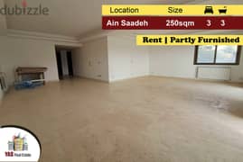 Ain Saadeh 250m2 | Rent | Partly Furnished | Calm Area | AMK | 0