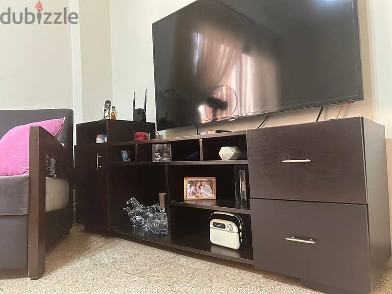 living room , tv unit , coffee table for sale 4