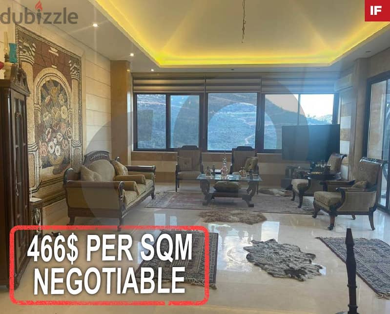 fully furnished, Mountain view, Chouf/الشوف  REF#IF113325 0