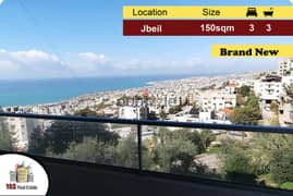 Jbeil 150m2 | 100m2 Terrace | Open View | Brand New | PA | 0