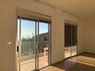 Spacious Apartment with Garden For Rent in Kfour, Kesrouane