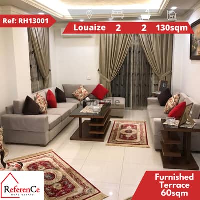 Furnished apartment for sale in Louaizeh شقة مفروشة للبيع في الويزة