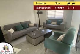 Mansourieh 115m2 | Well Maintained | Private Street | PA | 0