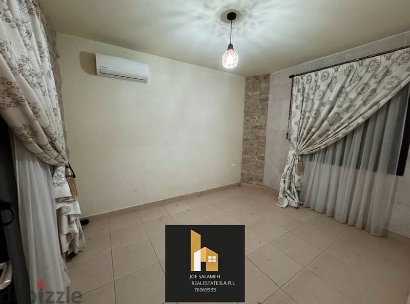 Fully decorated 100m2 apartment in Safra at only 80,000$cash/الصفرا 8