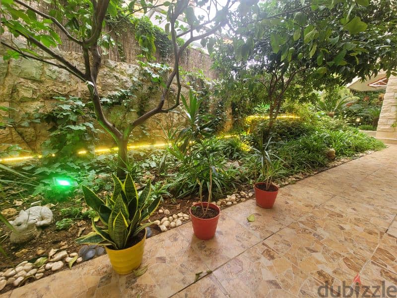 6 MONTH RENT 27OSQ APT BEIT MERY GARDEN & TERRACE 17