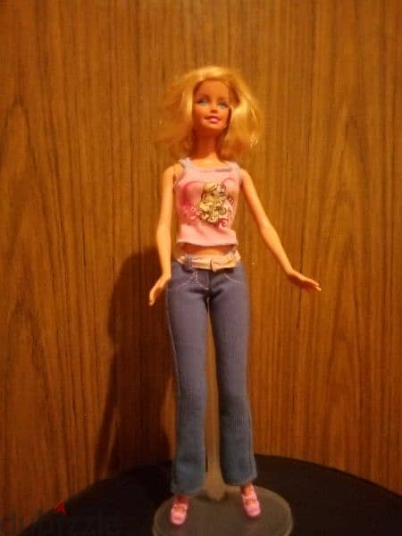 HAIRTASTIC CUT & STYLE Barbie used wearing Mattel Still Good Rare doll 10