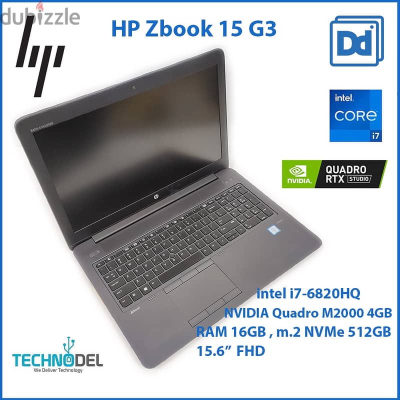 HP Zbook I7 16G 512G 4GB QUADRO WORKSTATION 0