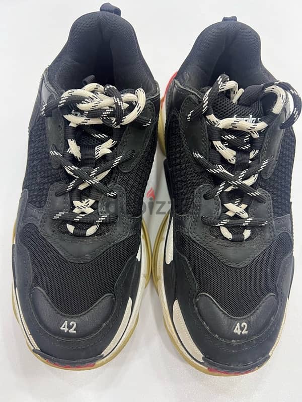 Triple S black for men 5