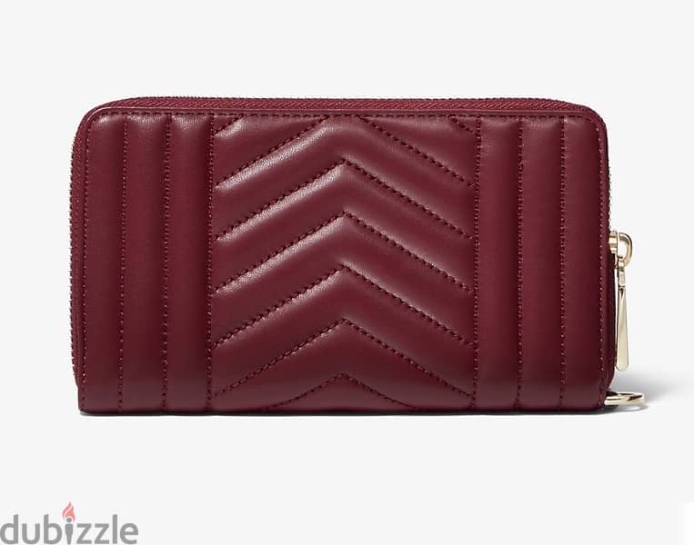 NEW* Michael Kors Zip Wallet / Pouch / Clutch / Merlot / Original 2