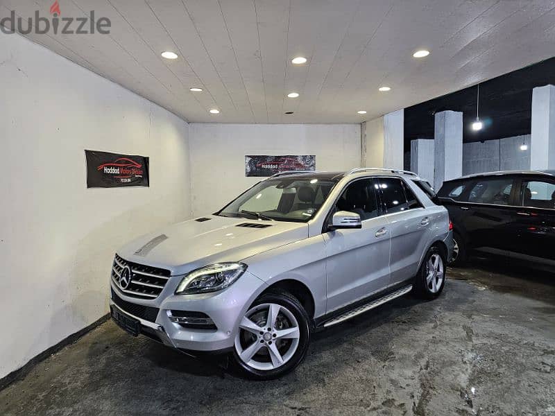 2014 Mercedes ML 350 4 Matic Silver/Black Company Source Tgf 1 Owner! 2