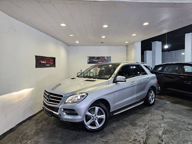 2014 Mercedes ML 350 4 Matic Silver/Black Company Source Tgf 1 Owner! 6