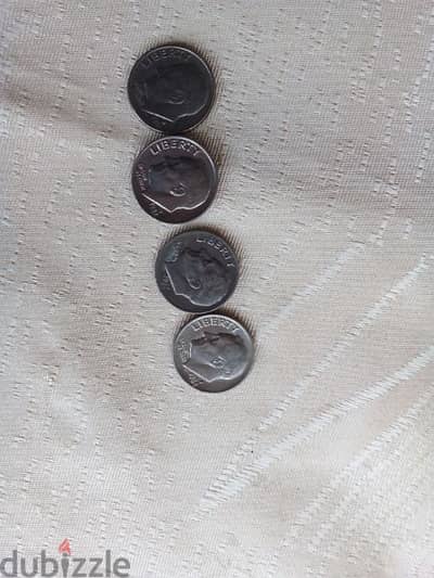 4 coins 1 dime