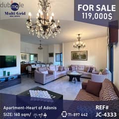 JC-4333 / Apartment for Sale in Adonis, شقة للبيع في أدونيس 0