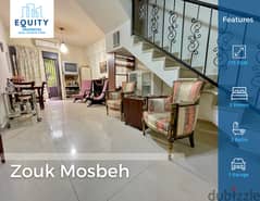 Apartment With Terrace For Sale In Zouk Mosbeh شقة للبيع #RK101125 0