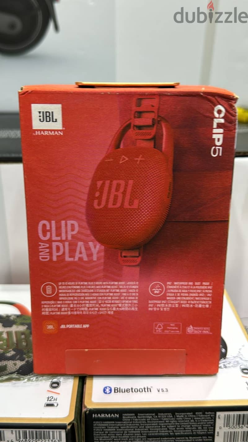 Jbl clip 5 red amazing & good price 1