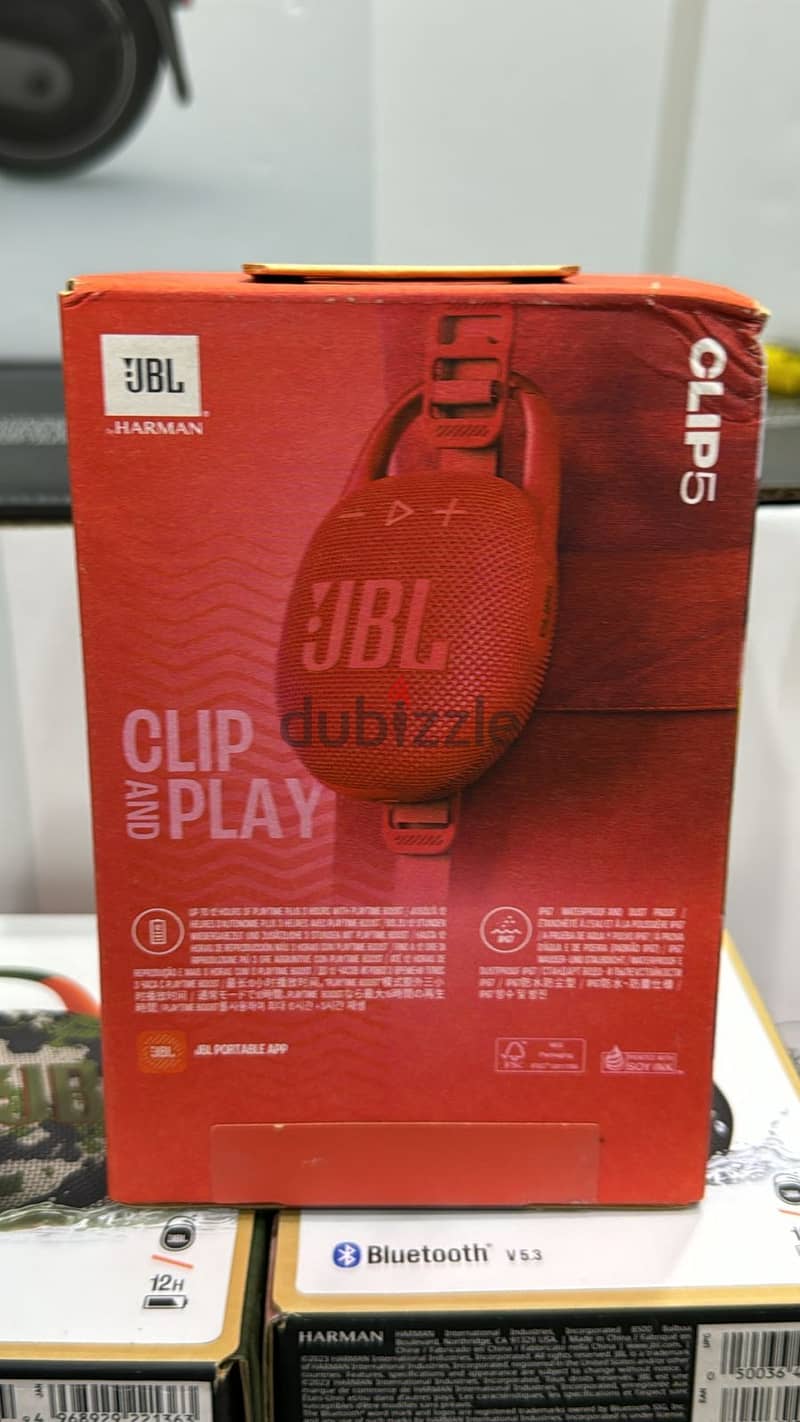 Jbl clip 5 black 1