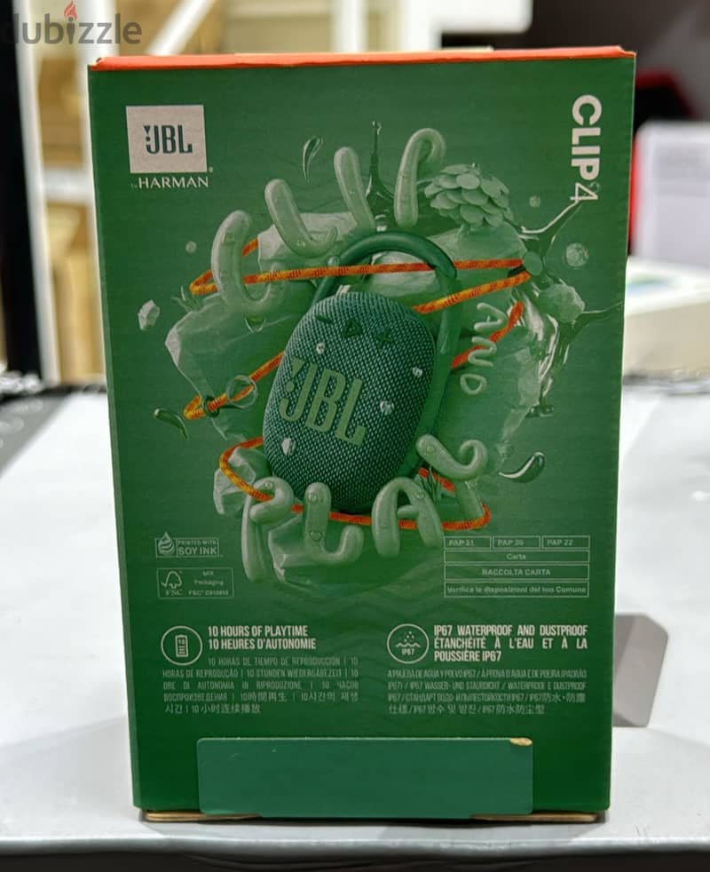 Jbl Clip 4 Eco Ultra green amazing and new price 1