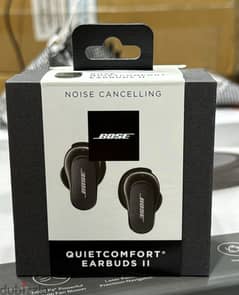 Bose quietcomfort earbuds II black great & good offer 0