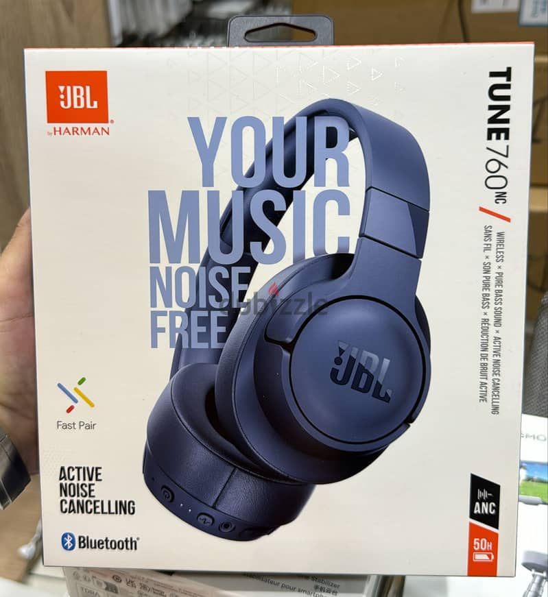 Jbl Tune 760nc blue Amazing & original price 0