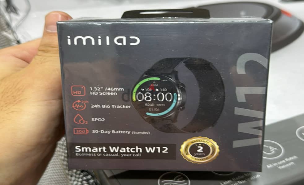 Imilab w12 smart watch black 0