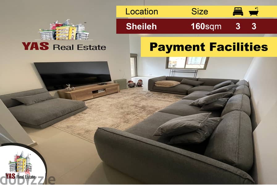 Sheileh 160m2 | Panoramic View | Upgraded | Luxurious | Catch | 0